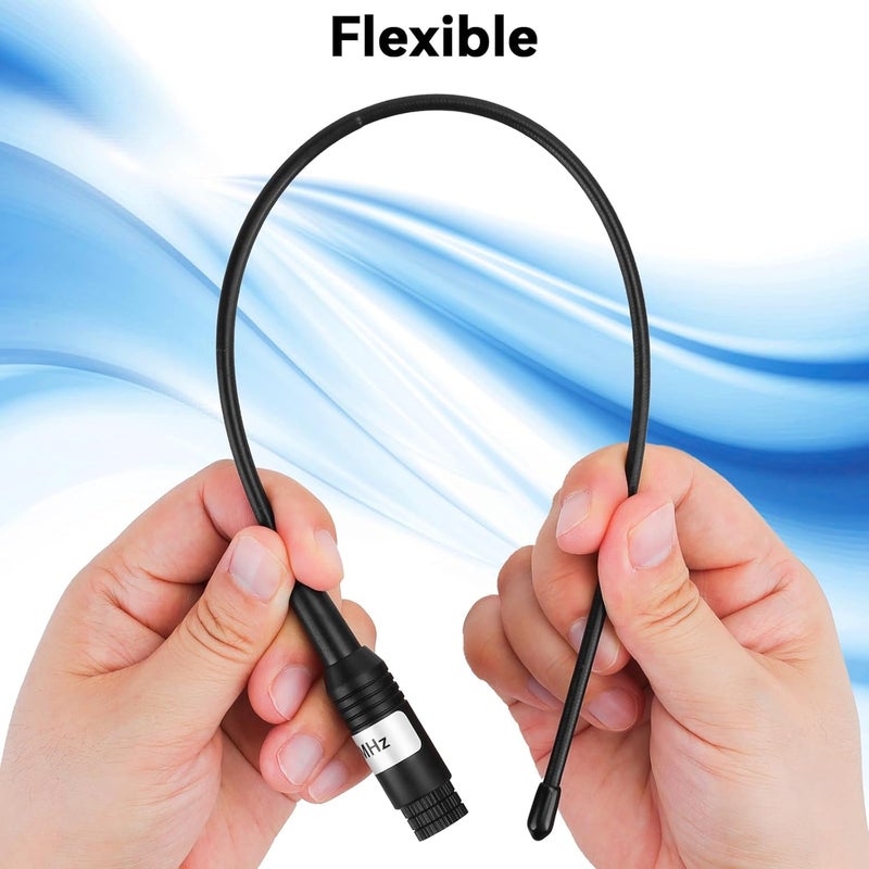 MakerHawk Meshtastic LoRa Antenna 915MHz 10dBi Gain - Long Range Soft Whip with SMA Male Connector + 15cm Extension Cable for Meshtastic LoRa Maker ESP32 V3 Development Board (Enhanced Version, 39cm) - Image 4